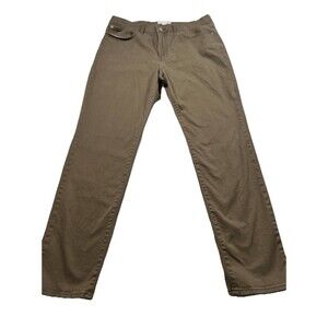 Lucky Brand Jeans Mens 36x32(31) Brown 121 Slim Straight Stretch Denim Pants